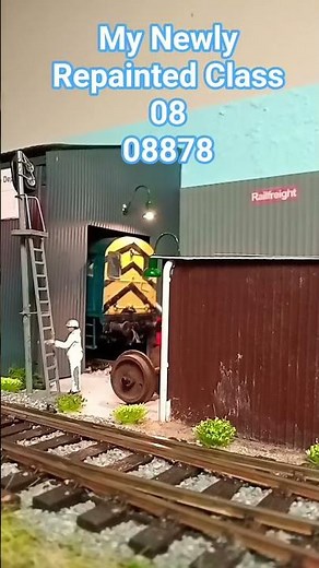 Repainted Class 08 #train #modeltrains