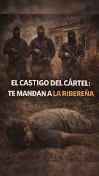THE CARTEL'S PUNISHMENT: THEY SEND YOU TO THE RIVERSIDE #shorts #shortsfeed #mexico #military #st...