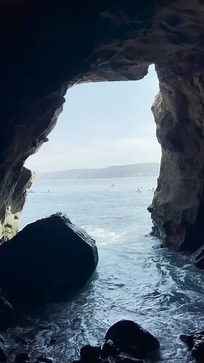 Exploring Sunny Jim’s Sea Cave in La Jolla Cove
