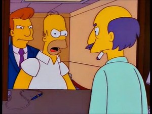 11K views · 236 reactions | "Aw, geez, there's always a line." (S9, E22: "Trash of the Titans") | Nothing but Simpsons clips | Facebook