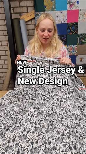 3.2K views | ✨ New(ish) fabric base alert! ✨ You may have seen that we recently updated our single jersey — Get to know it a little better in today’s video along with one of our brand new designs  Soft, stretchy, and perfect for tees, PJs, babywear and more. Got questions about Single Jersey? Pop them in the comments! Or just tell us what you’d make with it — we love hearing your ideas 淋 | Custom Fabrics UK | Facebook