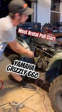 Most BRUTAL ATV Engine to Pull Start