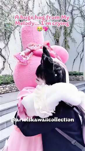 She didn't want me to leave! 😭 My Melody & Jealous Pompompurin 🍮💖