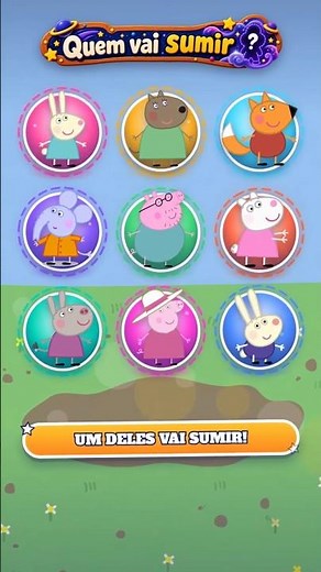 Peppa Pig Memory Game: Who Will Disappear? 🐷🧠
