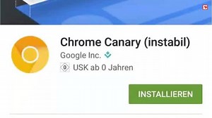 Experimenteller Browser: Google veröffentlicht Chrome Canary