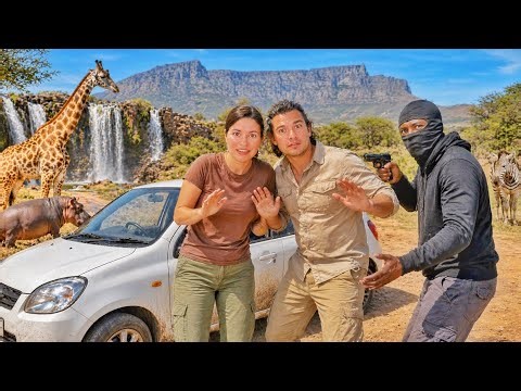 South Africa. Almost robbed. Hippos in the city. The best safari in Kruger National Park. Tugela ...