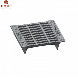 [Hot Item] En124 D400 Rejillas de gully, canal, alcantarilla, tapa de pozo, tapa de acceso, piezas de fundición, drenaje, bordillos de gully