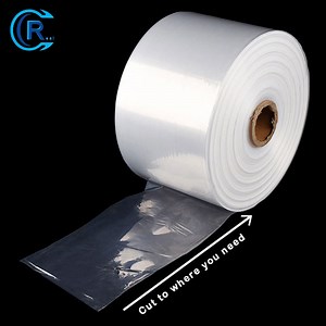 [Hot Item] Poly Tubing Roll, Food Grade LDPE Resin, Custom Length Packaging Poly Tube Sleeve Flat Open Clear Plastic Poly Bags