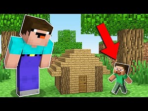 NOOB HELPING LITTLE MAN IN MINECRAFT! NOOB VS PRO AND TROLLING TRAP IN MINECRAFT