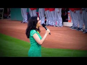 Ann Lucena Sings National Anthem at Oakland A's Game