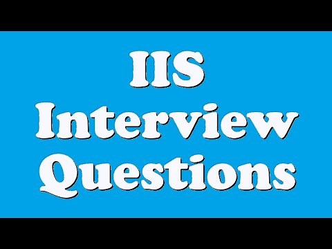 IIS Interview Questions