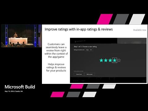 Microsoft Store and Dev Center: Updated and new features to help you be successful : Build 2018