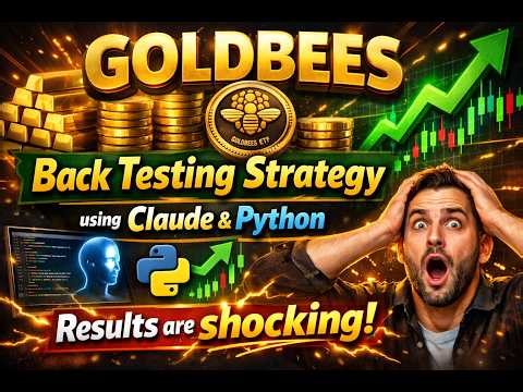 GoldBees ETF Backtesting Using Power of AI (Claude) & Python | Shocking Back Tested Winning Results!
