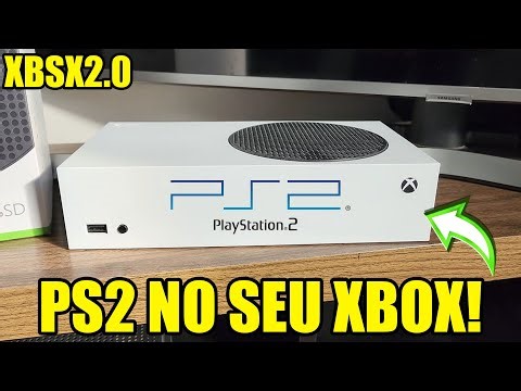 NOVA VERSÃO INSANA do PCSX2 para XBOX SERIES! JOGUE PS2 no XBOX! PCSX2 UWP XBSX2.0