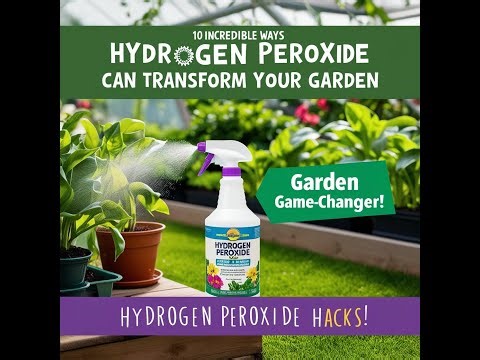 10 Incredible Ways Hydrogen Peroxide Can Benefit Your Garden!