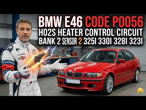 BMW 3-Series (325i, 330i, 328i) Oxygen Sensor Replacement - Bank 2 Sensor 2 (P0056 Fix)