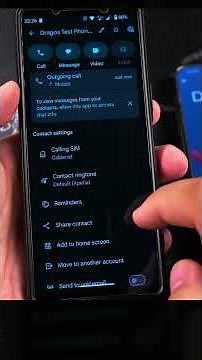 Android How to Choose a Line for Calls with Dual SIM Part 3