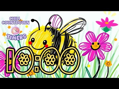 10 Minute Timer ⏰ Upbeat Music | Study, Face Masks, Classroom & Breaks