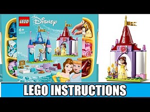 LEGO Instructions | Disney | 43219 | Disney Princess Creative Castles (Belle's Castle)