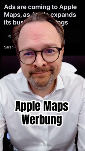Apple Maps bringt Werbung und noch mehr Apple Business. ▹ eicker.TV
