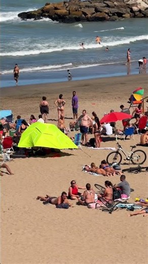 🇦🇷 BEACH WALK, MAR DEL PLATA, Argentina ☀️ #shorts