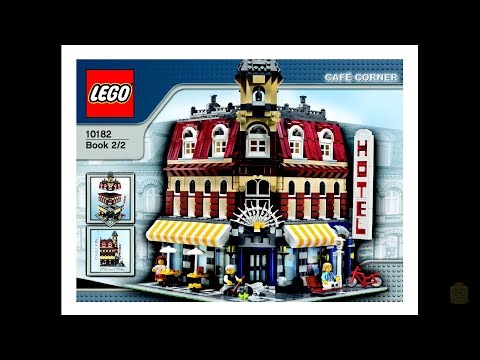 LEGO Creator Expert 10182 - Complete Café Corner Instructions! (Booklet 02 of 2)