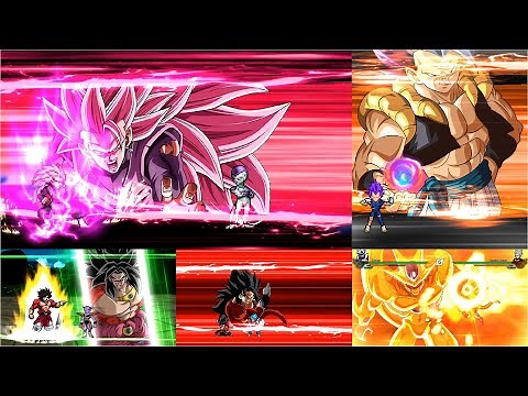Dragon Ball Legends V3 [Mugen] All Ultimate Moves and Transformations