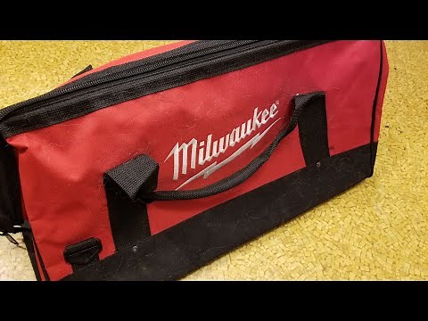 Milwaukee 22" Heavy Duty Tool Bag Review