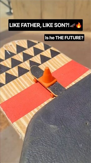 CONY HAWK HAS A SON?! 🛹🔥This trick was insane😈 Can U Name it👇#skateboarding #techdeck #skate #shorts