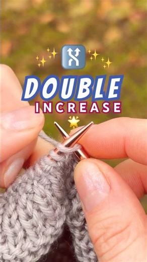 This increase adds two stitches