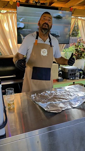 Oldalas második fázis, csomagolva sütés következik 😍😍😍 | Okosgrill - pellet grillsütők