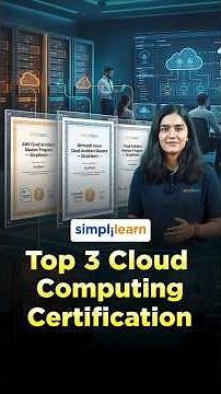 Best Cloud Certifications in 2026|Cloud Certifications for Absolute Beginners| #Shorts| #Simplilearn