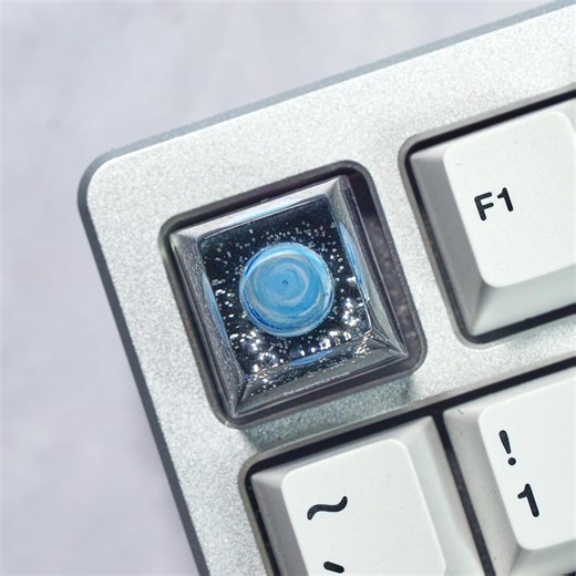 Neptune Planet Artisan Keycap, Space Galaxy Resin Keycap for Mechanical Keyboard, Custom Blue Planet Esc Key, Galaxy Theme Gift for Gamers - Etsy