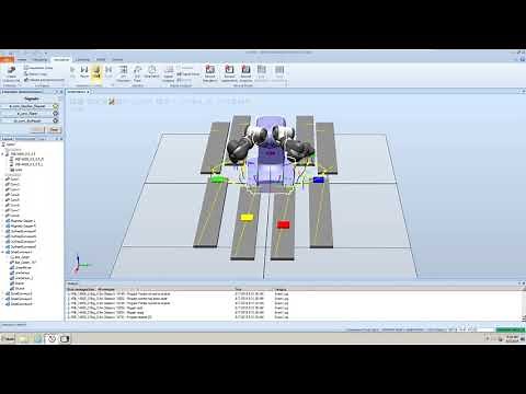 Yumi Simulation V1 ABB Robot program simulation robotstudio