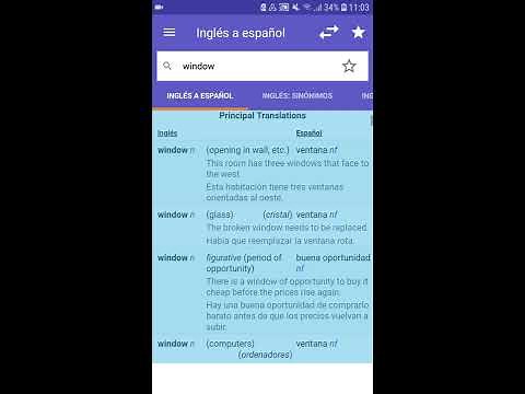 TUTORIAL: USAR WORDREFERENCE DESDE EL CELULAR (PREVIA DESCARGA DE LA APP)