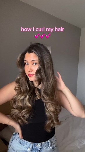 How to curl your hair using the @babyliss cordless curling wand 💕 this the curling tong but I use it as a wand (without the clamp) #hairtutorial #babyliss
