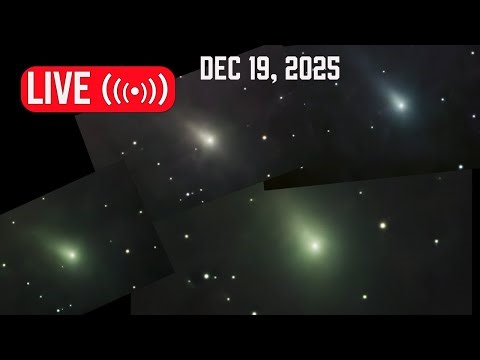 LIVE After Midnight | Comet 3I ATLAS Closest to Earth | Angle Time-Lapse Until Midnight