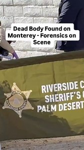 Riverside County Sheriff’s deputies are conducting a death investigation Tuesday morning after responding to a report of a deceased person in Rancho Mirage at 8:18 AM. Deputies were called to the area of Monterey Avenue and Avenida Las Palmas near the Monterey Country Club investigation is on going. | NBC Palm Springs