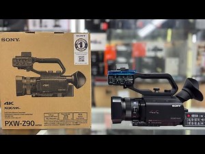 Sony PXW-Z90V 4K HDR XDCAM Unboxing & Overview | Pro Camcorder with Fast Hybrid AF | 4K HDR 60fps