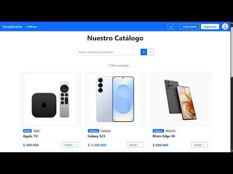 Aplicación Web Forms Gestor Catálogo