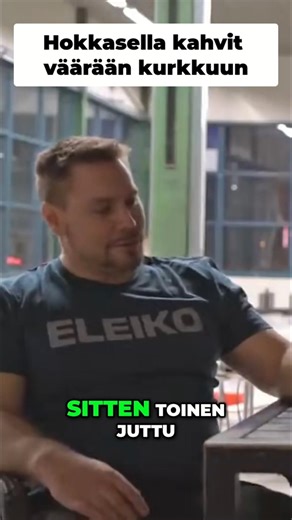 Kahvit väärään kurkkuun