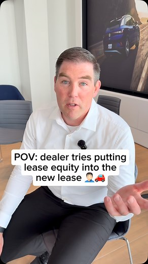 1.1K views · 478 reactions | Don’t put equity into a lease!#carsales #carsalesman #carbuyingtips #cardealership #vanhornauto | Kyle is cars | Facebook
