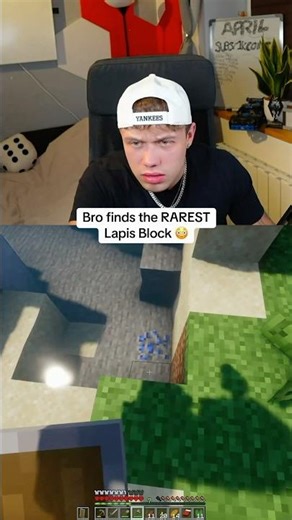 Bro Finds The RAREST Lapis Block 😳