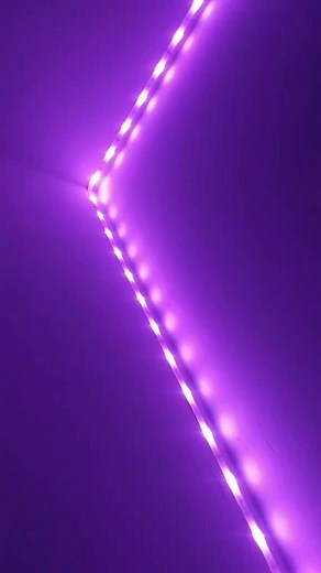 Flexible Purple LED Strip Lights for Mood Enhancement