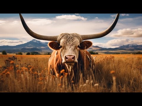 Herding Cattle in Montana (4K Drone Video)