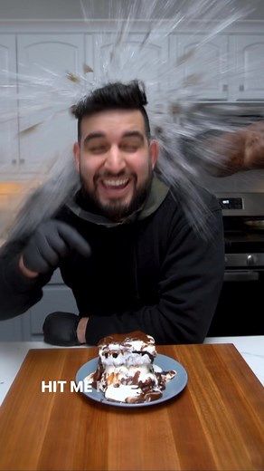 22 STITCHES AND A CAKE 🤦🏽‍♂️. - Give it up to @patrickzeinali for taking one fir the team! - ENJOY YOU DAY DAMMIT! - Now say, GOOD MORNING, GOOD EVENING, or YES CHEF! - I’ll HIT YOU later.. - Follow @realchefrush for more HITS! - #reels #viral #cake #recipes #hit #explorepage | Chef Andre Rush