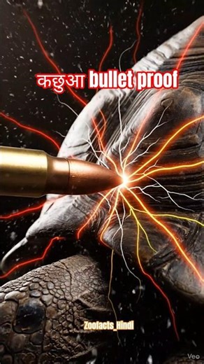 Turtle shell vs bullet #zoofacts_hindi #facts #animalfactshindi #petsrule