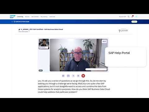 SAP ScenarioBasedExam New Format for Certification
