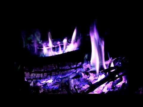Mystical Purple Fire - 2 Hours Ambience