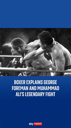99K views · 1.3K reactions | Boxing icon George Foreman is best known for fighting Muhammad Ali in one of the sport's most legendary fights in the Democratic Republic of the Congo, then known as Zaire. Former world champion David Haye says the fight is the 'greatest' in the sport. #DavidHaye #georgeforeman #muhammadali | Sky News | Facebook